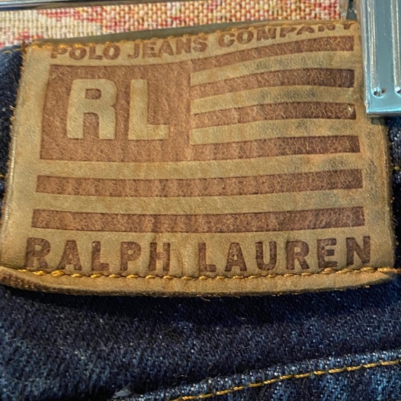 Ralph Lauren Women's Dark Blue Boot Cut Jeans - Picture 2 of 4